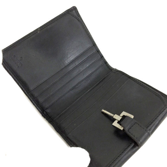 Gucci Jackie Gg Logo Canvas Leather #75301G69 - Picture 5 of 8